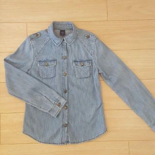 ギャップキッズ(GAP Kids)の【美品】＊GAP＊デニムシャツ 140cm(ブラウス)