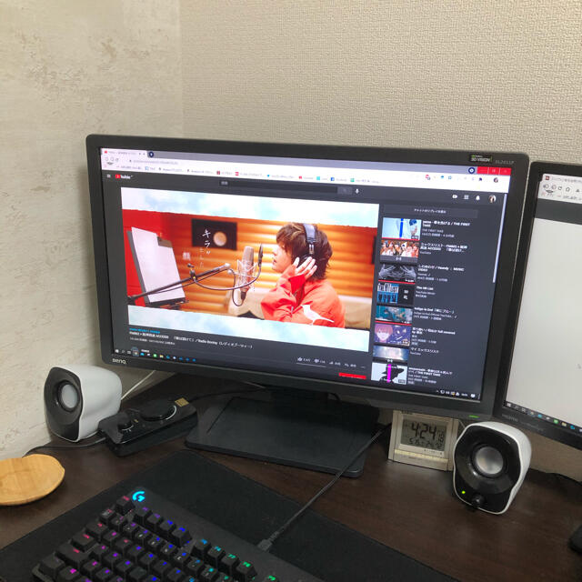 通販・買取 ゲーミングモニター 144hz 24インチ 1ms benq XL2411P - PC