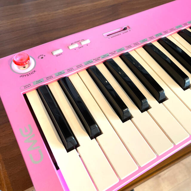 USB MIDIキーボード 49鍵 PINK 楽器の鍵盤楽器(キーボード/シンセサイザー)の商品写真