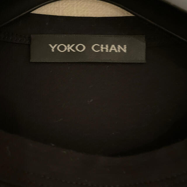 BARNEYS NEW YORK(バーニーズニューヨーク)のYOKO CHAN  フロントギャザーカットソー　38サイズ レディースのトップス(カットソー(半袖/袖なし))の商品写真