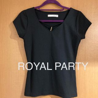 ロイヤルパーティー(ROYAL PARTY)の【ロイヤルパーティ】半袖トップス(カットソー(半袖/袖なし))