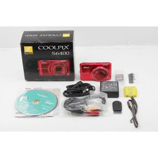 ニコン(Nikon)のNIKON COOLPIX S6400 レッド #00098(コンパクトデジタルカメラ)