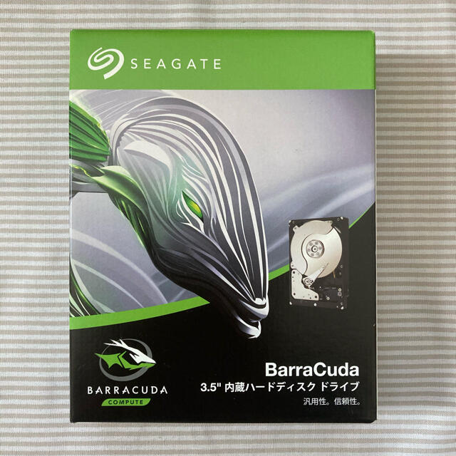 SEAGATE BarraCuda HDD 3.5インチ 6TB