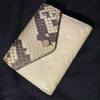 ルイヴィトン(LOUIS VUITTON)のルイヴィトン　ポルトフォイユ　ゾエ　パイソン(財布)