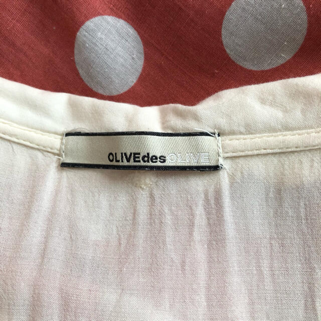 OLIVEdesOLIVE(オリーブデオリーブ)のオリーブ・デ・オリーブ　ブラウス　七分袖 レディースのトップス(シャツ/ブラウス(長袖/七分))の商品写真