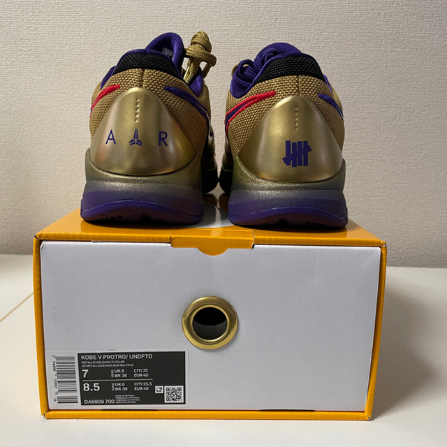 NIKE KOBE V PROTRO x UNDEFEATED　25cm 3