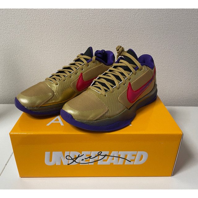 NIKE KOBE V PROTRO x UNDEFEATED　25cm