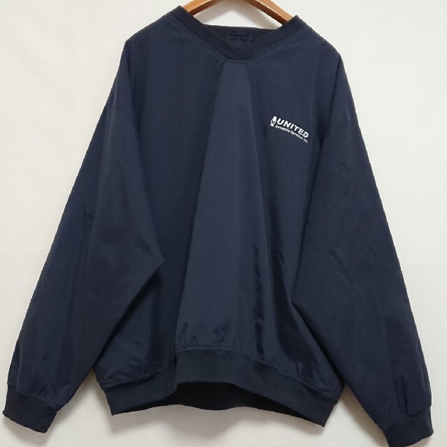 ☆USビッグサイズ！2XL/プルオーバー/ブルゾン/グレーブラック