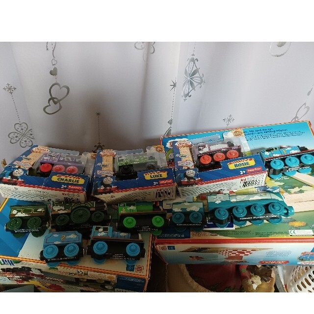 木製　トーマス　ロール&ホイッスル キッズ/ベビー/マタニティのおもちゃ(電車のおもちゃ/車)の商品写真