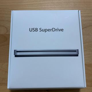 マック(Mac (Apple))のApple USB SuperDrive【めめ様専用】(PC周辺機器)