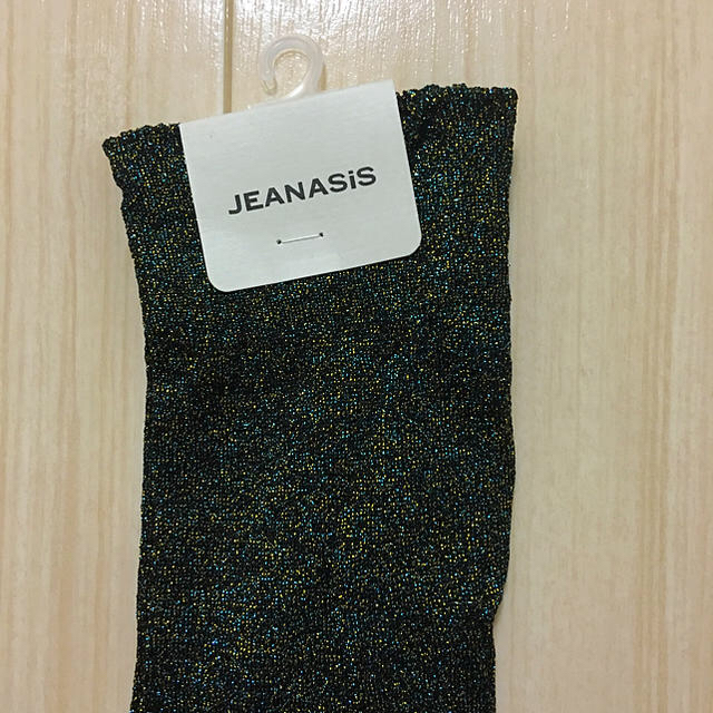 JEANASIS(ジーナシス)のJEANASiS☆総ラメソックス レディースのレッグウェア(ソックス)の商品写真