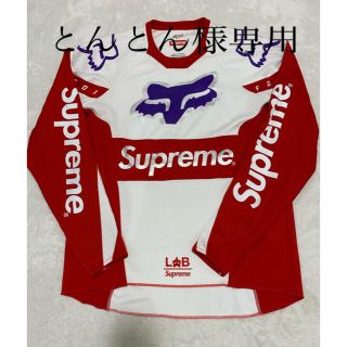 シュプリーム(Supreme)のsupreme/FoxRacingMotoJerseyTop ジャージコラボ商品(ジャージ)