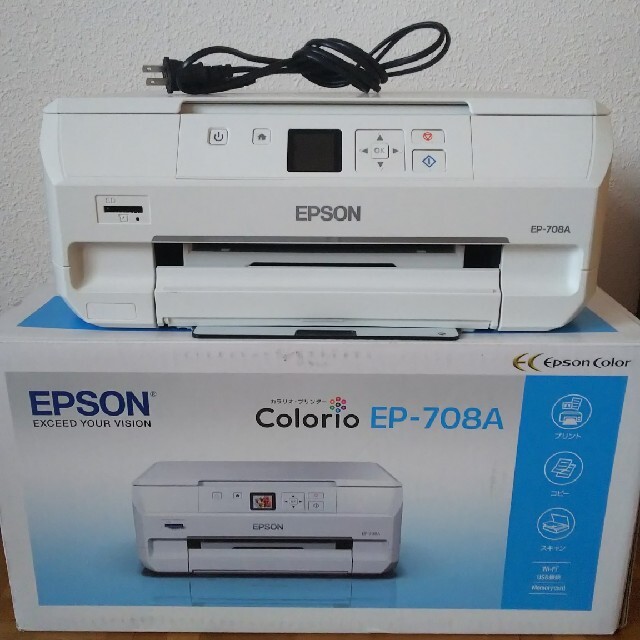 EPSON EP-708Aプリンタースマホ/家電/カメラ