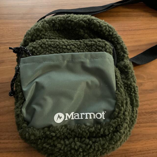 MARMOT(マーモット)のmarmot フリースショルダーバッグ　付録　未使用品 メンズのバッグ(ショルダーバッグ)の商品写真