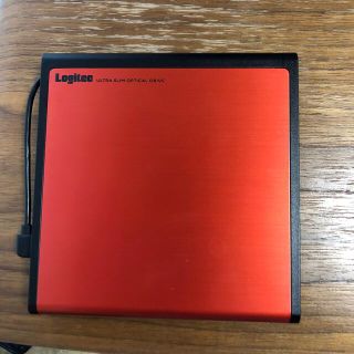 カンタンポータブルDVDドライブ Logitec(PC周辺機器)