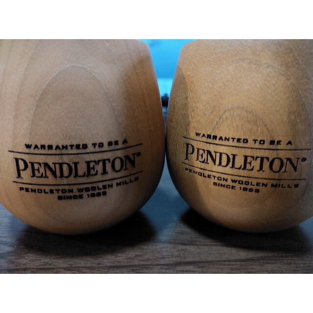 PENDLETON(ペンドルトン)の☆ぽち様専用☆ペンドルトン 木製コップ　2個セット スポーツ/アウトドアのアウトドア(食器)の商品写真