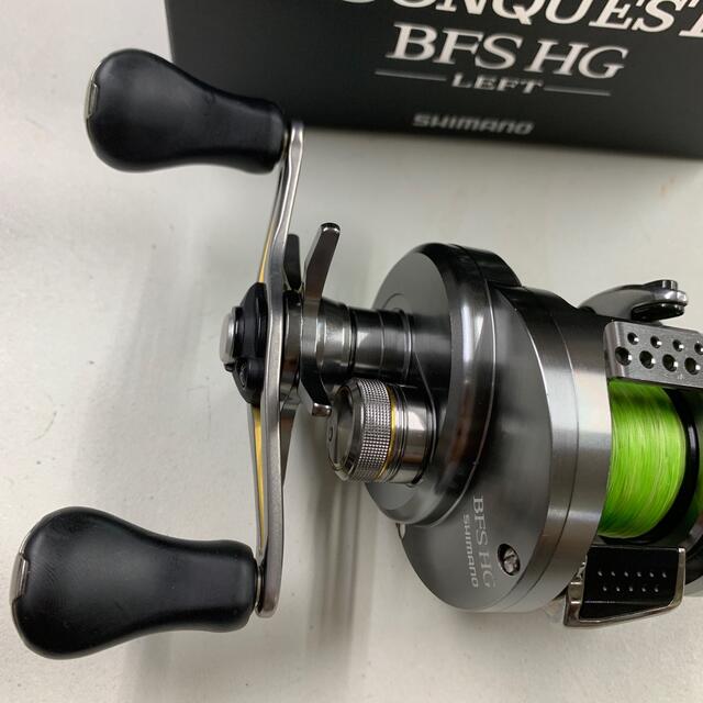 SHIMANO(シマノ)のカルカッタコンクエスト bfs hg left スポーツ/アウトドアのフィッシング(リール)の商品写真