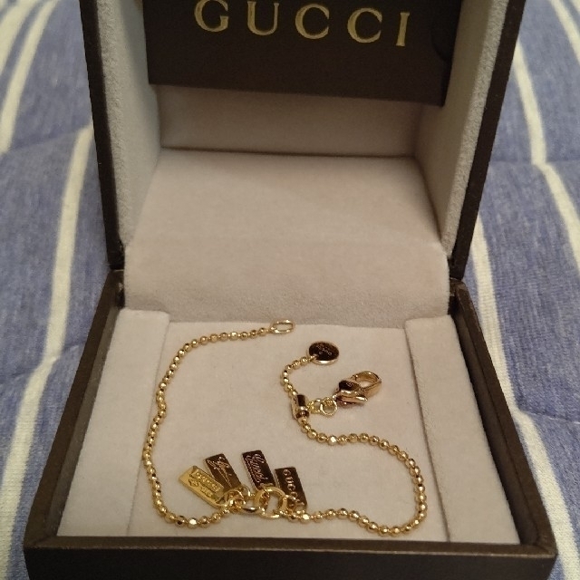 Gucci(グッチ)のタイムセール!GUCCI ブレスレットK18 レディースのアクセサリー(ブレスレット/バングル)の商品写真