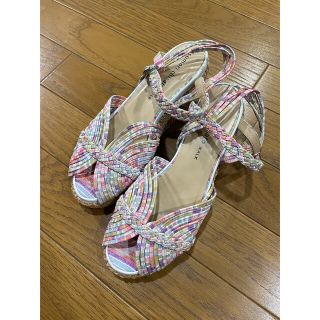 ツモリチサト(TSUMORI CHISATO)のツモリチサトウォーク サンダル 22.5 3000→2500(サンダル)