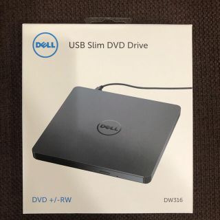 デル(DELL)の新品未使用！DELL USBスリムDVDドライブ(PCパーツ)