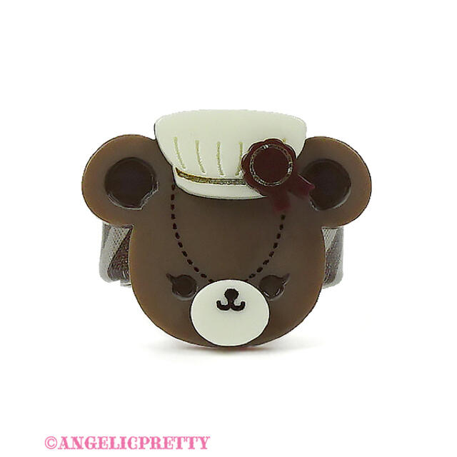 Angelic Pretty(アンジェリックプリティー)のAngelicPretty Bear’s Chocolaterieショコラティエ レディースのアクセサリー(リング(指輪))の商品写真