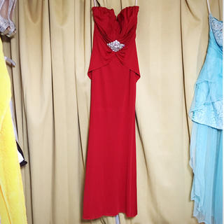 デイジーストア(dazzy store)のビジューロングタイトドレス(ナイトドレス)
