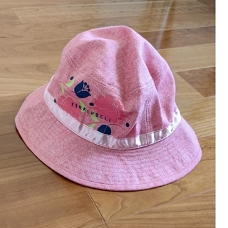 ティンカーベル(TINKERBELL)のピンクのキッズハット(帽子)