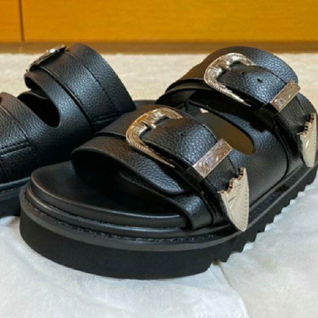 HARE(ハレ)のHARE ウエスタンバックルサンダル 26cm メンズの靴/シューズ(サンダル)の商品写真