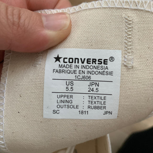 CONVERSE(コンバース)のコンバース　24.5 レディースの靴/シューズ(スニーカー)の商品写真