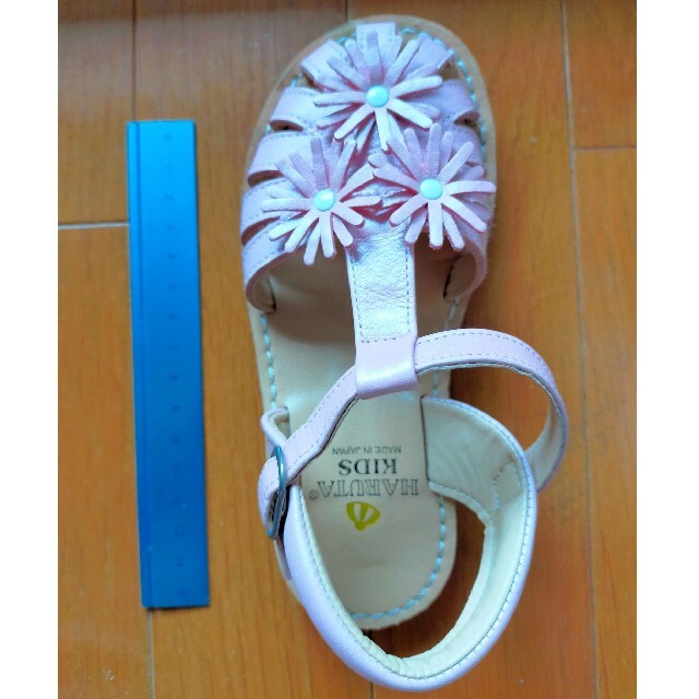 HARUTA(ハルタ)のハルタキッズ  レザーサンダル キッズ/ベビー/マタニティのキッズ靴/シューズ(15cm~)(サンダル)の商品写真