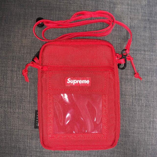 Supreme utility pouch 2019ss red ポーチ