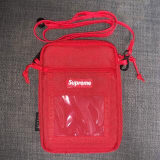 シュプリーム(Supreme)のSupreme utility pouch 2019ss red ポーチ(ショルダーバッグ)