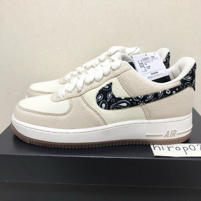 NIKE(ナイキ)のNIKE AIR FORCE 1 ナイキ エアフォース1 ペイズリー  メンズの靴/シューズ(スニーカー)の商品写真