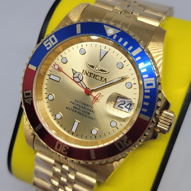 Invicta 42mm プロダイバー オート ジュビリーブレス ペプシベゼル