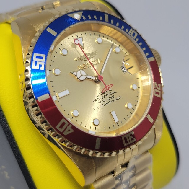 Invicta 42mm プロダイバー オート ジュビリーブレス ペプシベゼル