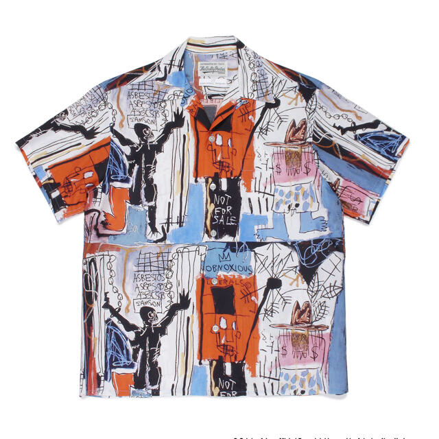 WACKO MARIA(ワコマリア)の21ss WACKO MARIA JEAN-MICHEL BASQUIAT L メンズのトップス(シャツ)の商品写真