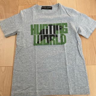 HUNTING WORLD ハンティングワールド シャツ カーキ 緑 ロゴ