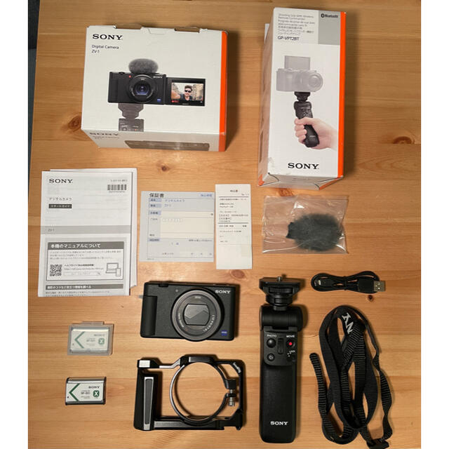 SONY VLOGCAM ZV-1 & シューティンググリップ & 豪華オマケ