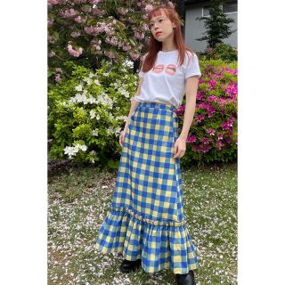 エイミーインザバッティーガール(Aymmy in the batty girls)のdearsisterhood Groovy Print Long Skirt(ロングスカート)