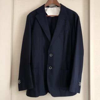 CORNELIANI ネイビーカジュアルジャケット(テーラードジャケット)