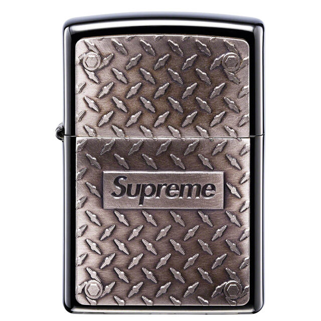 Supreme Diamond Plate Zippo