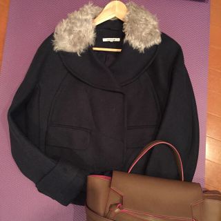 カルヴェン(CARVEN)のCarven ショートコート(毛皮/ファーコート)