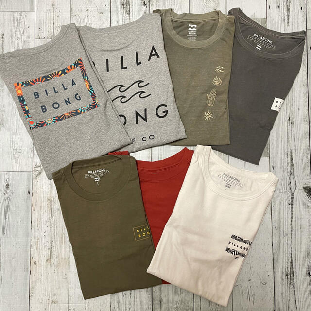 billabong(ビラボン)のBillabong ビラボン　まとめ売り メンズのトップス(Tシャツ/カットソー(半袖/袖なし))の商品写真