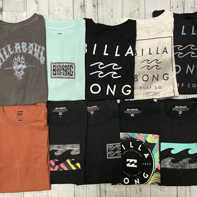 billabong(ビラボン)のBillabong ビラボン　まとめ売り メンズのトップス(Tシャツ/カットソー(半袖/袖なし))の商品写真