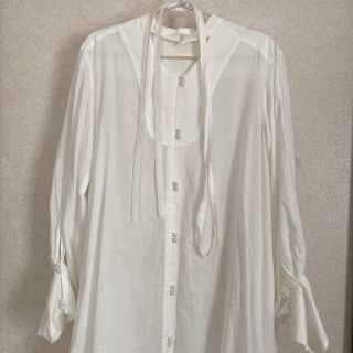 マメ(mame)のnagisa lawn basic shirt one-piece(ロングワンピース/マキシワンピース)