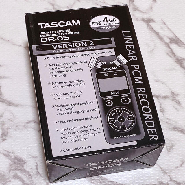 TESCOM(テスコム)のTESCOM DR-05 PCMレコーダー 楽器のレコーディング/PA機器(その他)の商品写真