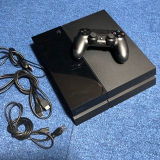 プレイステーション4(PlayStation4)のこう様専用　プレイステーション4 本体　ジェットブラック　CUH-1000(家庭用ゲーム機本体)