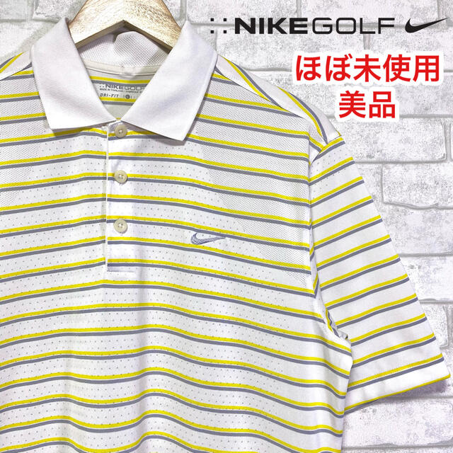 NIKE(ナイキ)の☆ほぼ未使用☆ NIKE GOLF ナイキゴルフ DRI-FIT ポロシャツ スポーツ/アウトドアのゴルフ(ウエア)の商品写真