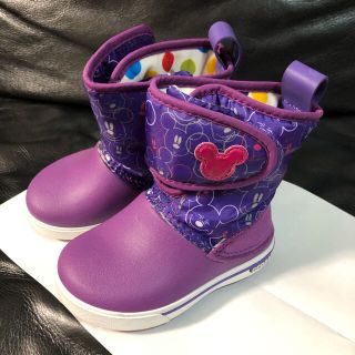 クロックス(crocs)のクロックス　ブーツ　ミッキー　ディズニー(ブーツ)