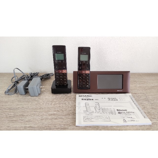 SHARP  インテリアホン　JD-4C2CW　電話機